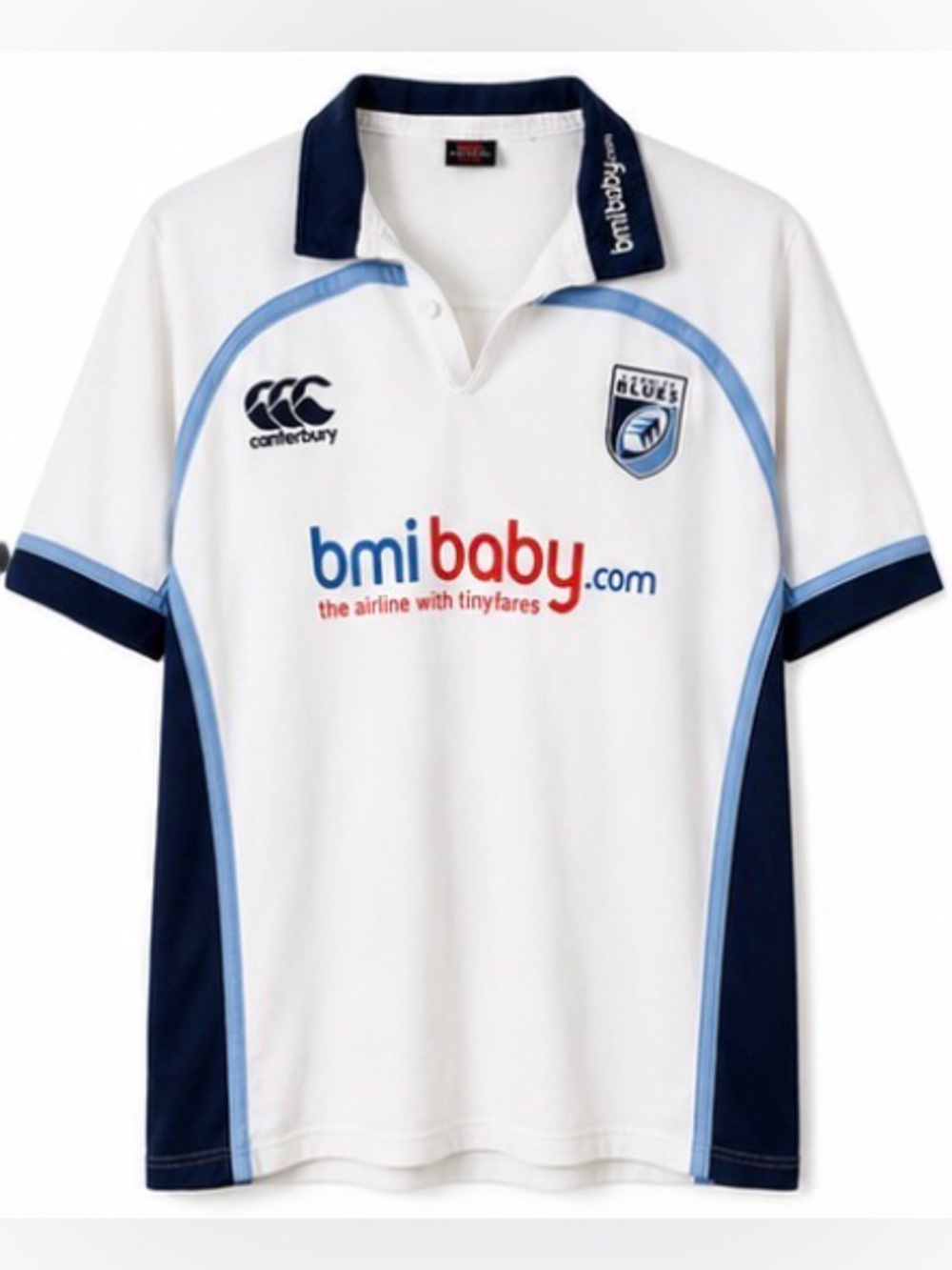 [Canterbury of New Zealand] Cardiff Blues Rugby Jersey – Men's Size 2XL